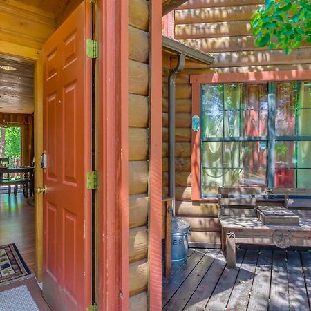 Unique Bear Country Cabin In Ruidoso With Hot Tub! Zewnętrze zdjęcie