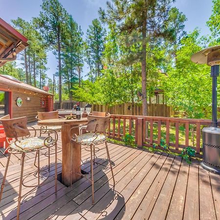 Unique Bear Country Cabin In Ruidoso With Hot Tub! Zewnętrze zdjęcie