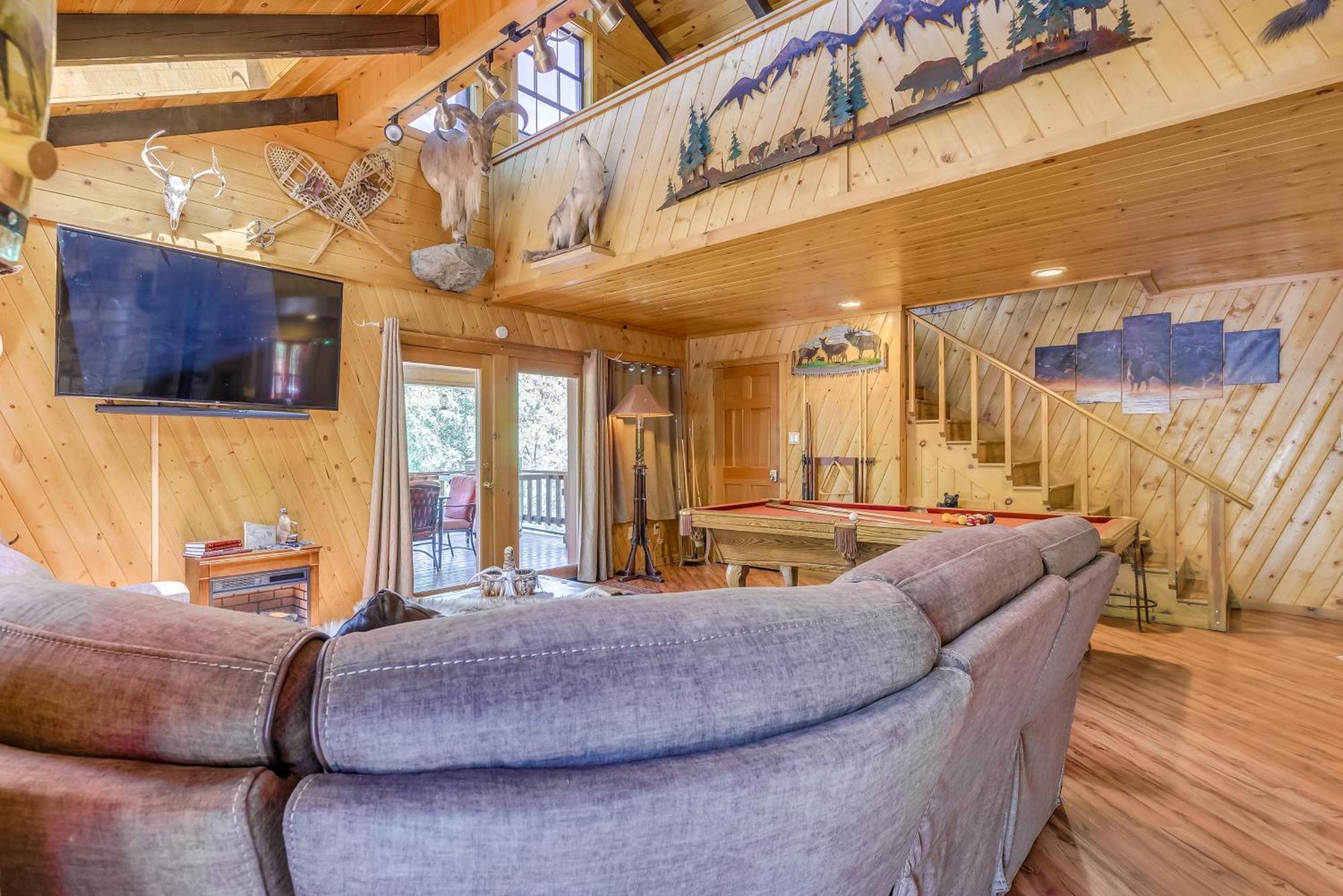 Unique Bear Country Cabin In Ruidoso With Hot Tub! Zewnętrze zdjęcie